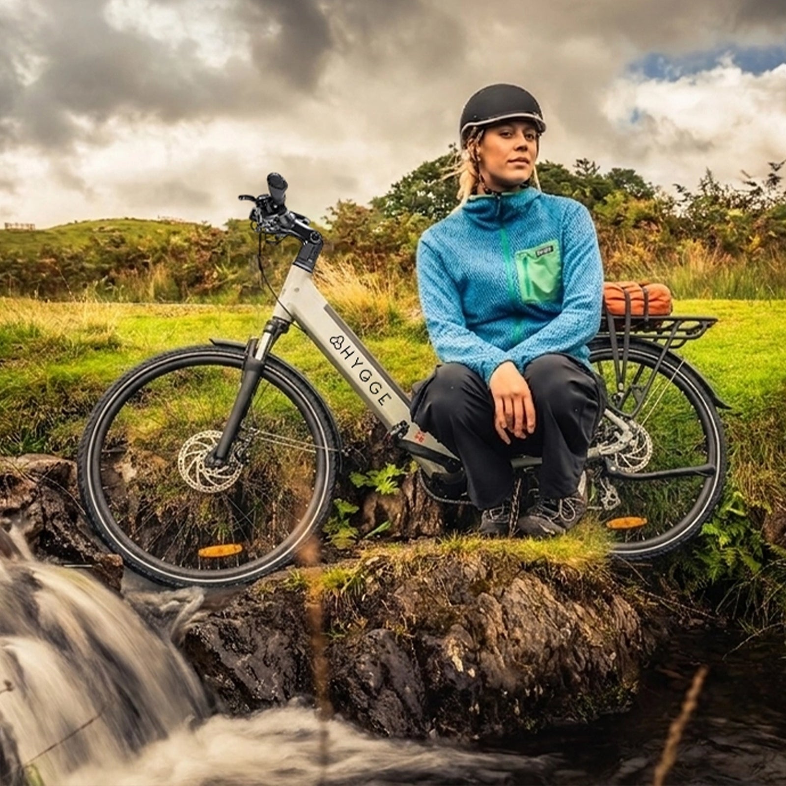 Hygge Lossø Step 2026 – Urban E-bike 36V 13Ah – Moss Grey