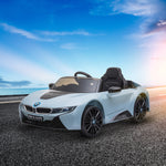 Licensed Bmw I8 Coupe Kids Ride-on Car 6v W/ Remote Lights Horn Music