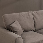 Lewiston Fabric Pull Out Sofabed | Brown