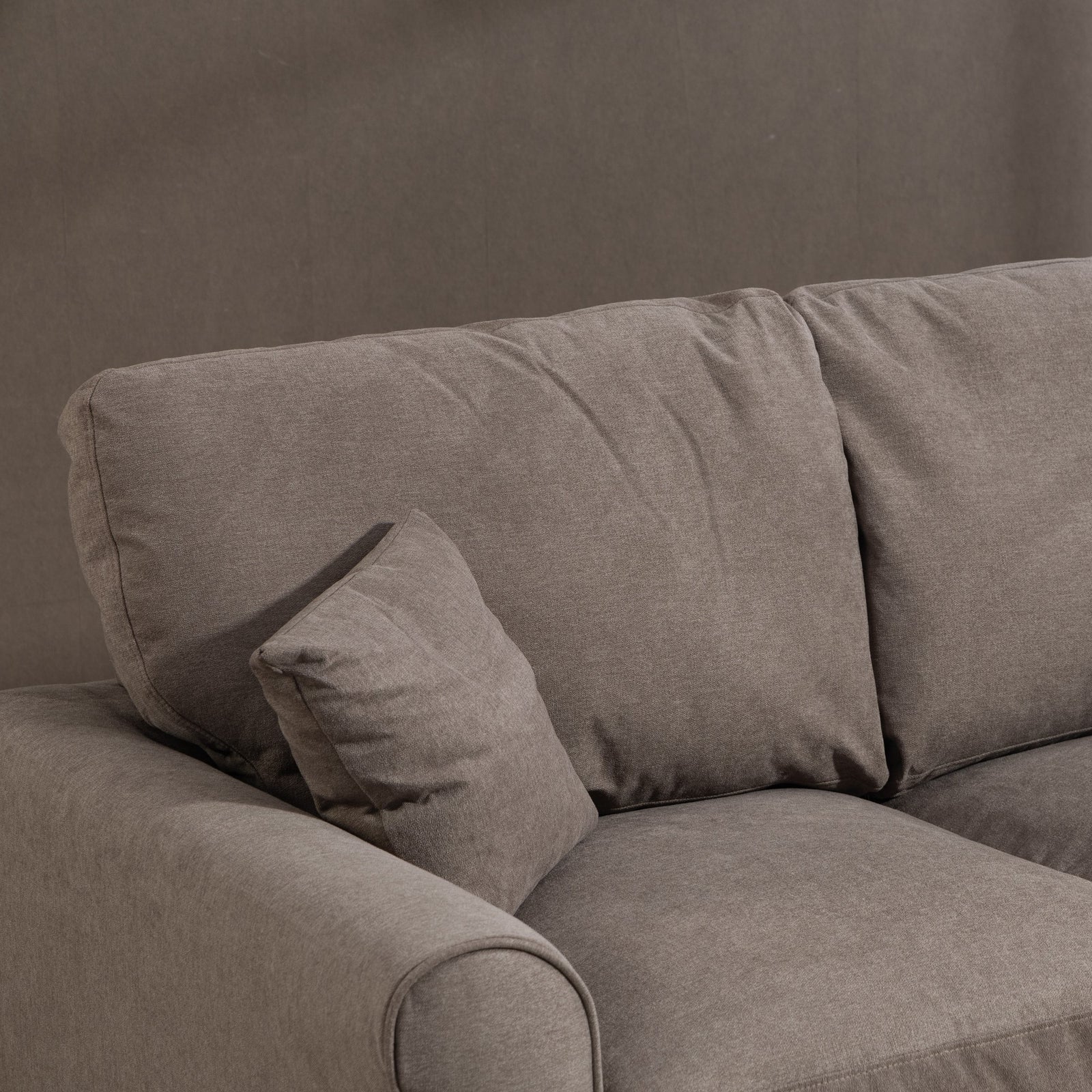 Lewiston Fabric Pull Out Sofabed | Brown