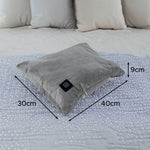 Heated Cushion (40x30cm) by Lifemax – USB Rechargeable with Heat and Vibration Functions.