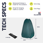 Pop-up Privacy Tent - Green