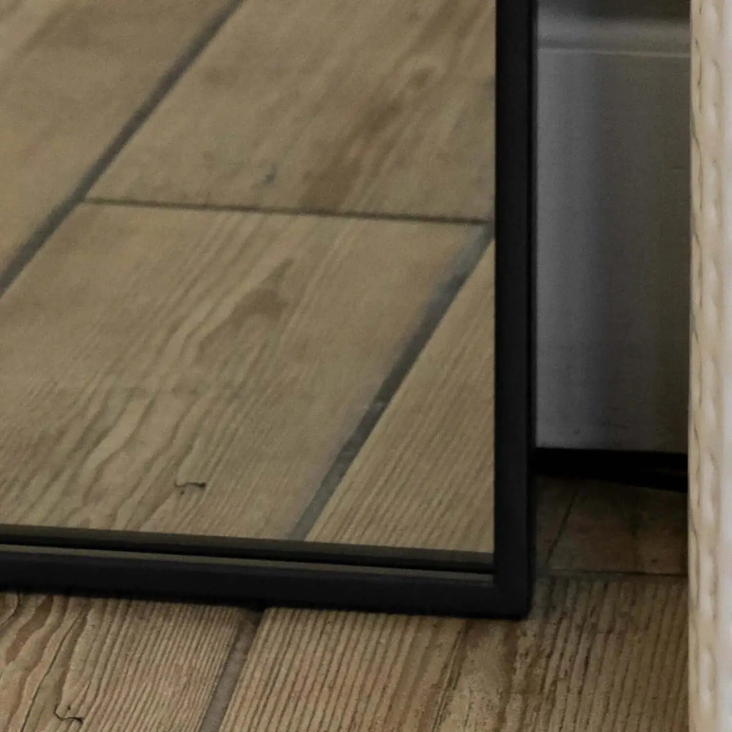 Yōko - Metal Gentle Arch Mirror | 150cm x 60cm | Black