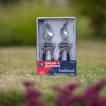 Gift Set Vintage Secateurs, Bypass & Anvil Twin Pack