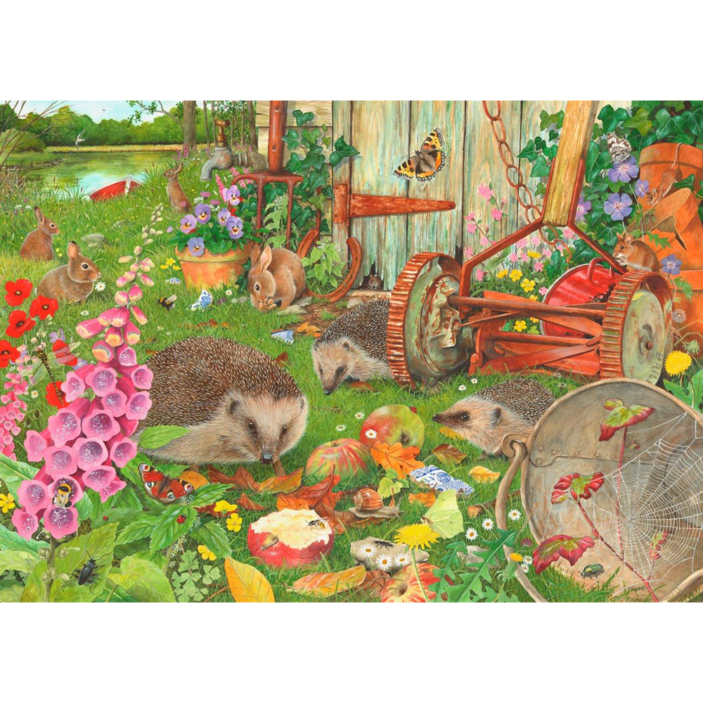 Bottom Of The Garden - 1000 Piece Jigsaw Puzzle For Adults