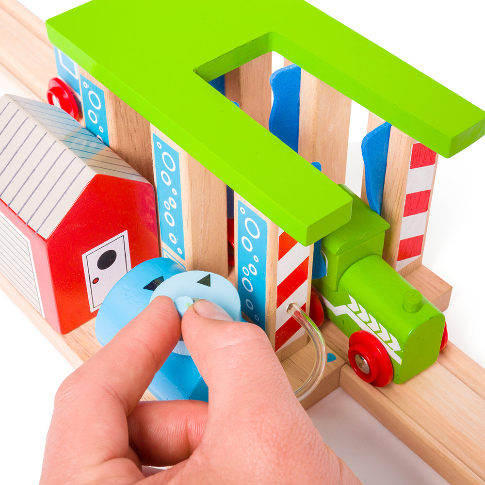 Train Washer for Wooden Train Sets