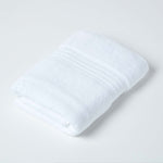 Zero Twist Supima Cotton Towels | Bath Towel | White