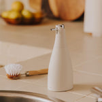 Soap Dispenser 300ml, Matt Grey Unique Design Soft Finish Saku Collection