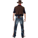 Cowboy Costume, Brown | Large