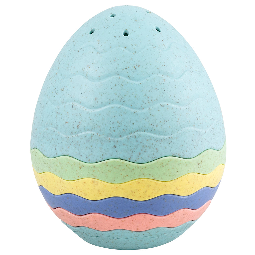 Tiger Tribe Eco Stack & Pour Bath Egg - 7 Pcs Stacking Bath Toy