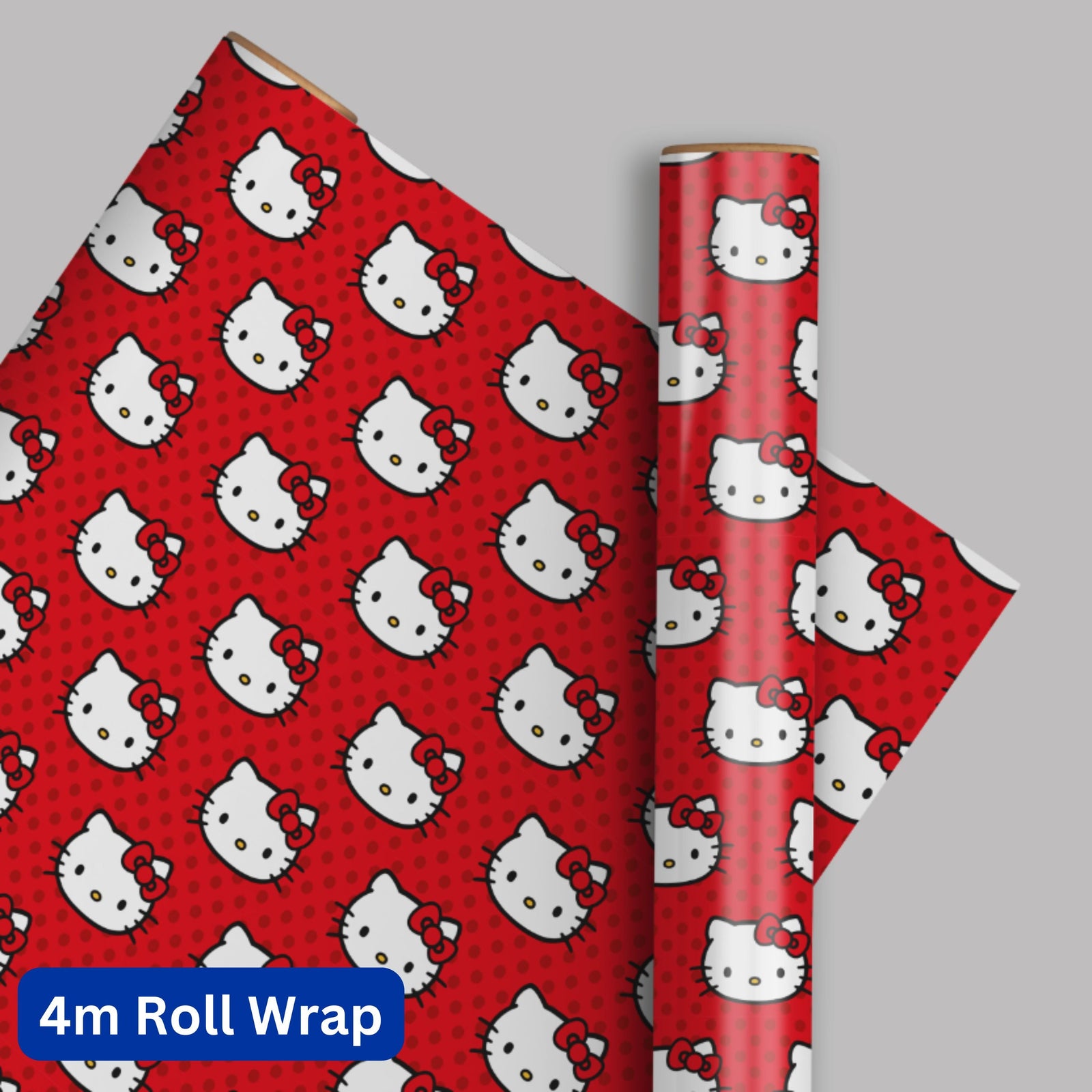 Hello Kitty 4m Roll Wrapping Paper Official Product
