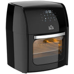 12l Air Fryer Oven With 8 Preset Modes 1800w | One Size | Black