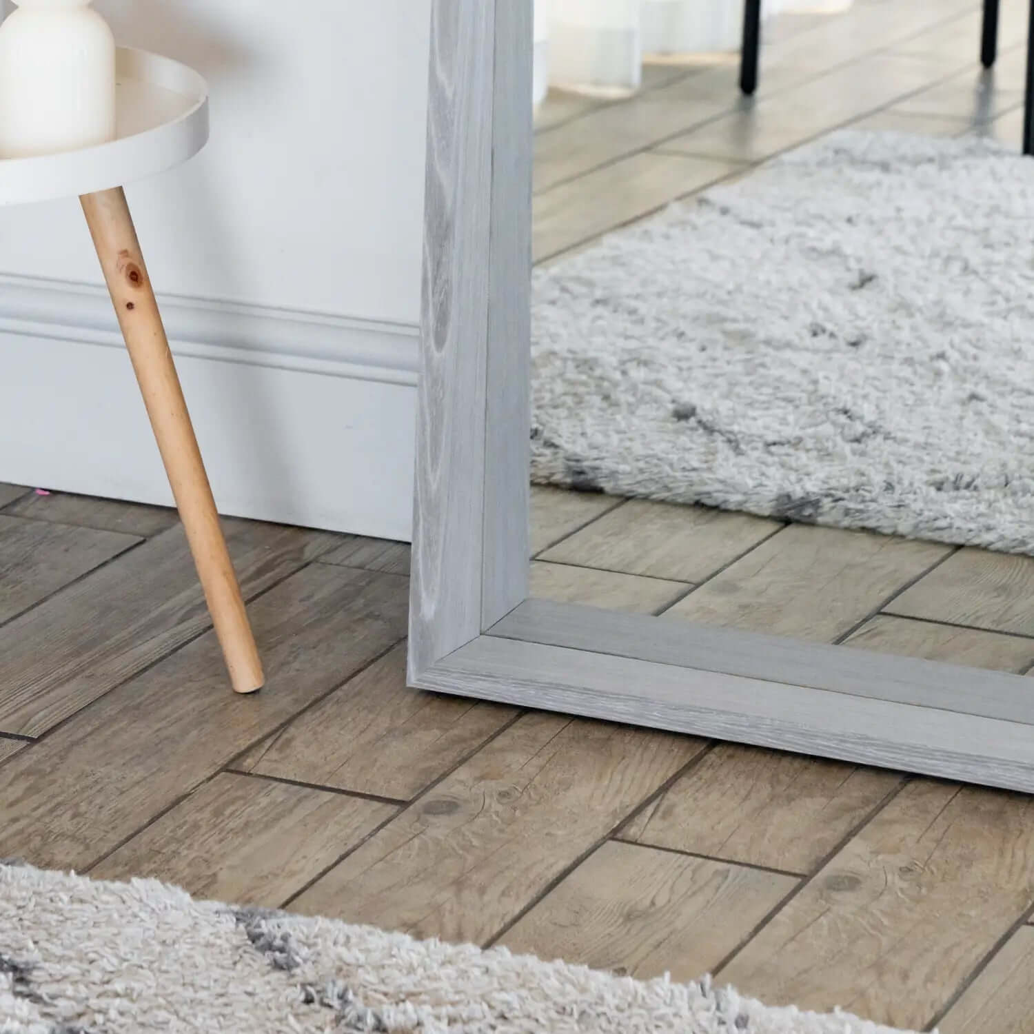 Hanaka - Rectangle Mirror | 200cm x 100cm | Grey Oak