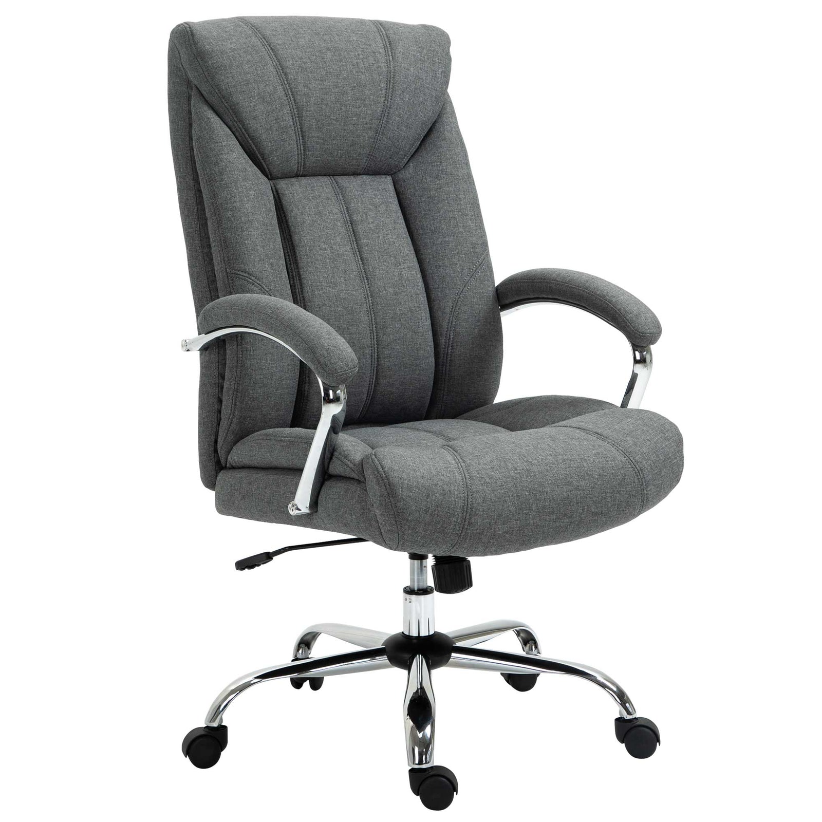 High Back Office Chair W/ Arm Grey