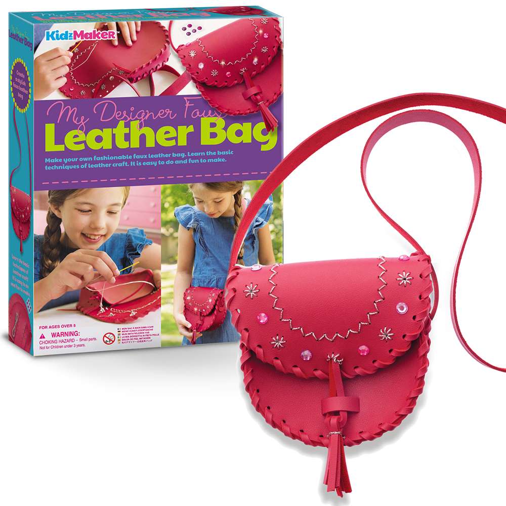 4M Kidzmaker My Designer Faux Leather Bag