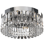 HOMCOM Crystal Ceiling Light With 160 Crystal Pendants