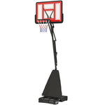 Adjustable Basketball Hoop, Rebound System | Red