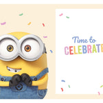 Despicable Me Minions 'you Did It' Congratulations Card Official Product