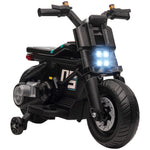 6v Kids Electric Ride-on Motorcycle W/ Siren, Horn, Headlights, Music