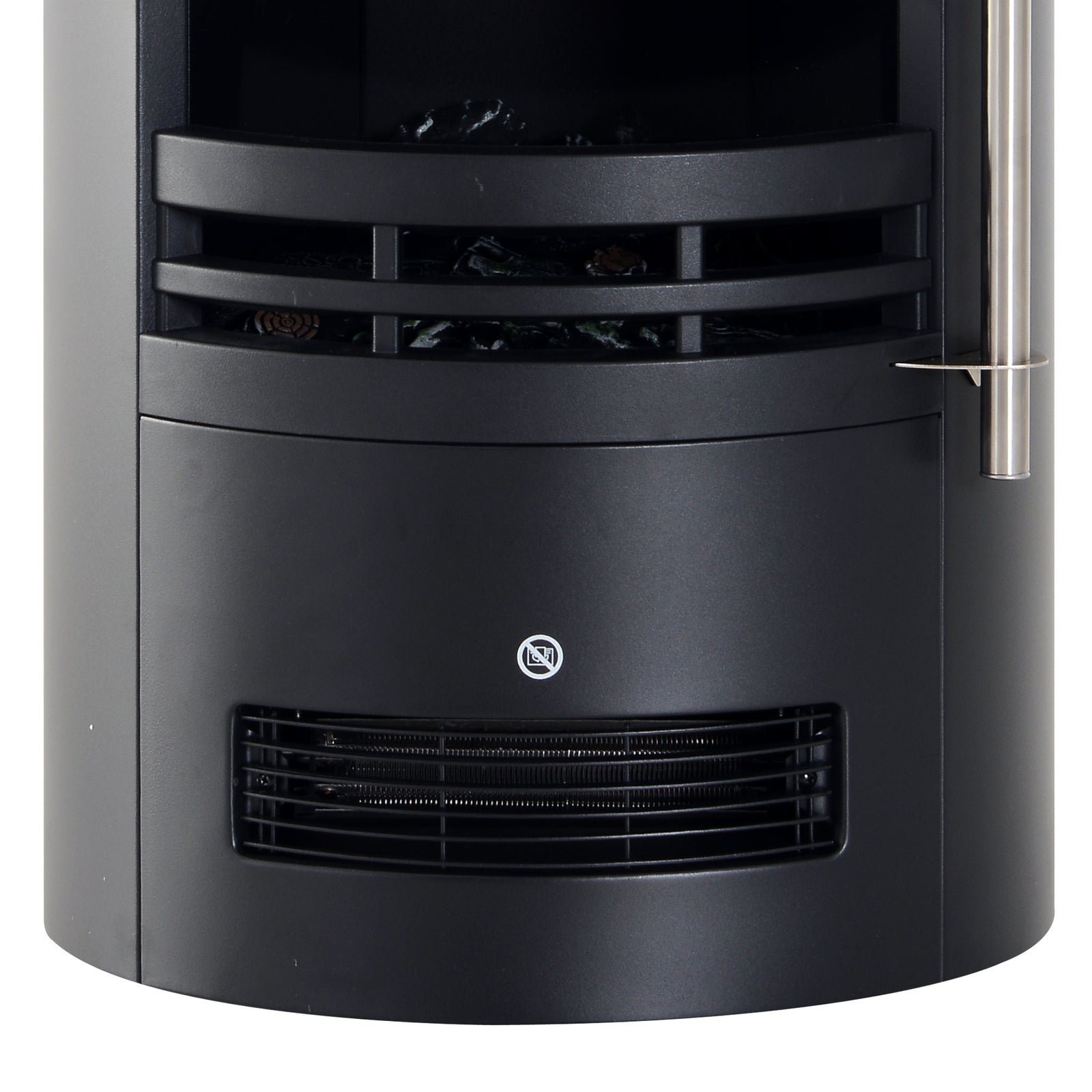 Fireplace Electric Heater Stove With Thermostat Control
