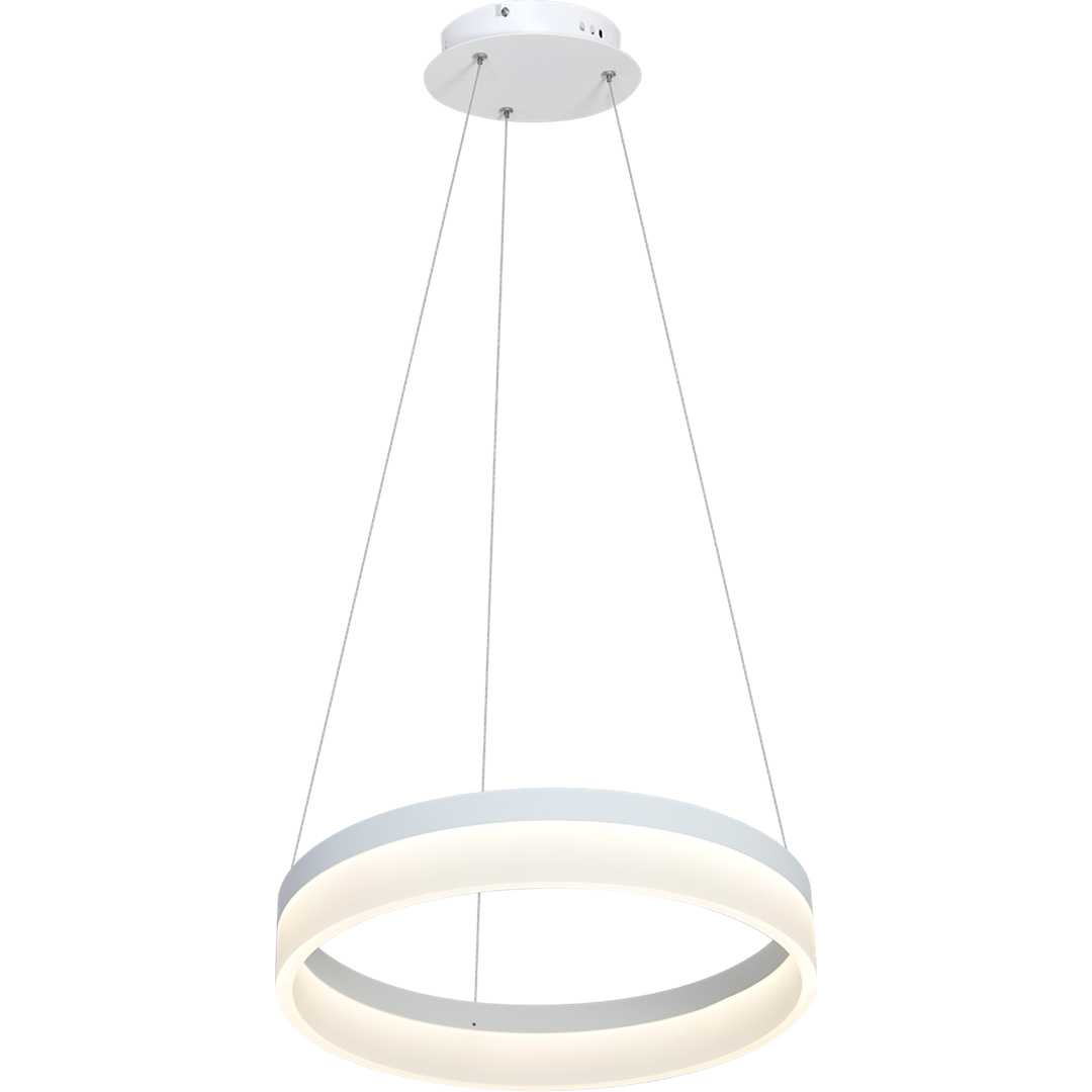 Ring 40cm Led Designer Pendant Lamp A Stunning Centrepiece Formed From A Hypnotic White Circular 24w(120w) Led Hoop