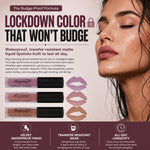 Envie Nude Matte Lipstick Set Waterproof Long Lasting Liquid Lip Gloss 6 Shades Kit