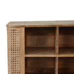 Artisan Furniture Solid Mango Wood Larissa Open Double Cabinet