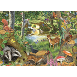 Riverside Glade - Big 500 Piece Jigsaw Puzzle For Adults, With Extra Large Pieces