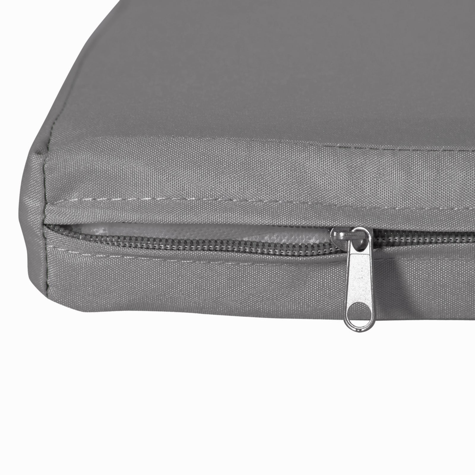 3pcs Rattan Garden Seat Cushions Pads For Patio Furniture | Dark Gray
