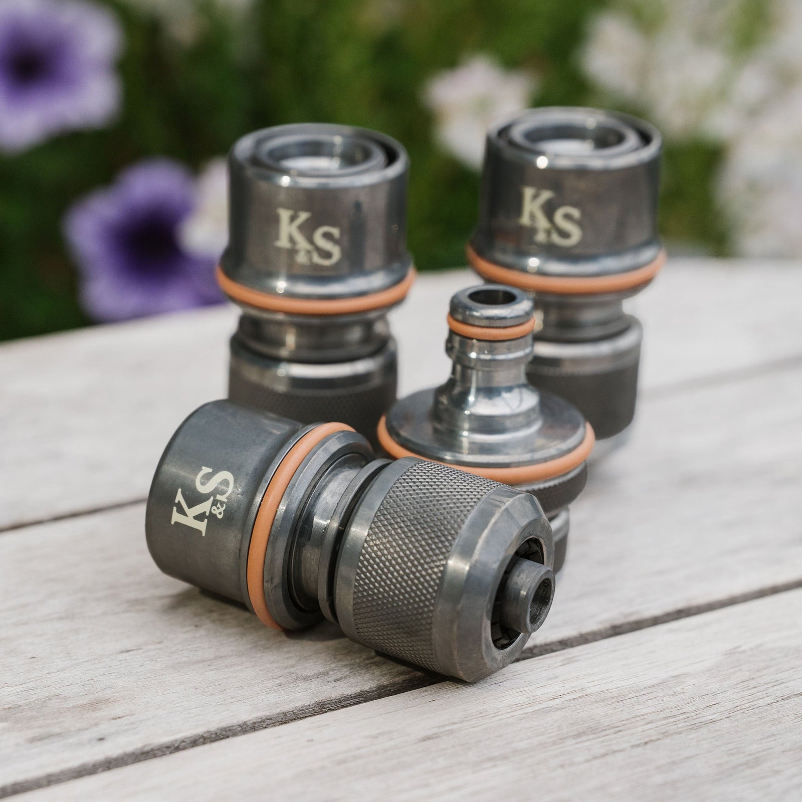 Metal Connector Set - Tap, Hose And Water Stop Connectors