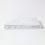 Quilted Waterproof Mattress Protector | Single | White