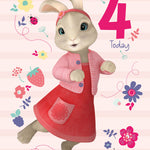 Age 4 Birthday Card Official Product