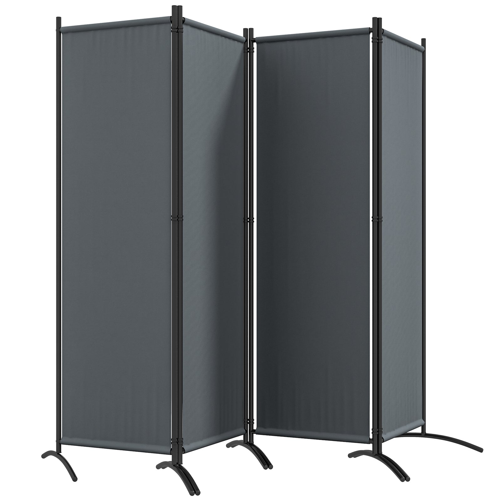 4 Panel Folding Room Divider,portable Privacy Panel