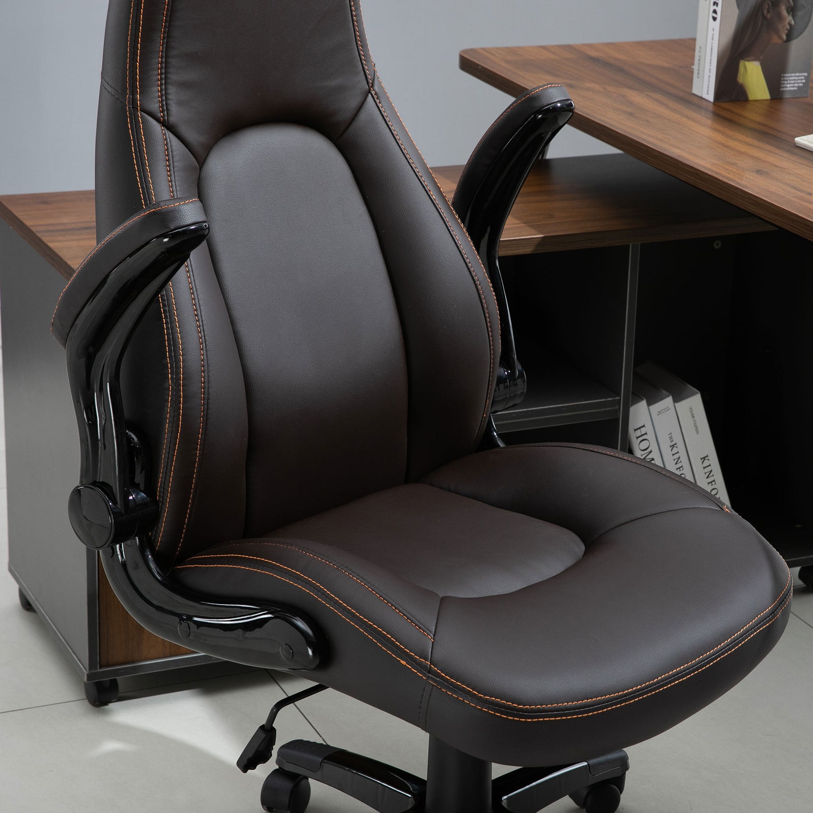 Pu Leather High Back Office Chair