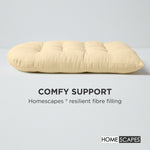 Luxury Garden Round Egg Chair Swing Cushion, 80 X 120 Cm | One Size | Cream