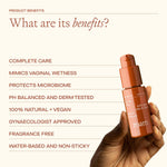 Front Lubricant Vegan & Water Based Suitable For Sensitive Skin, 20ml
