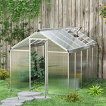 Aluminium Greenhouse With Door And Window