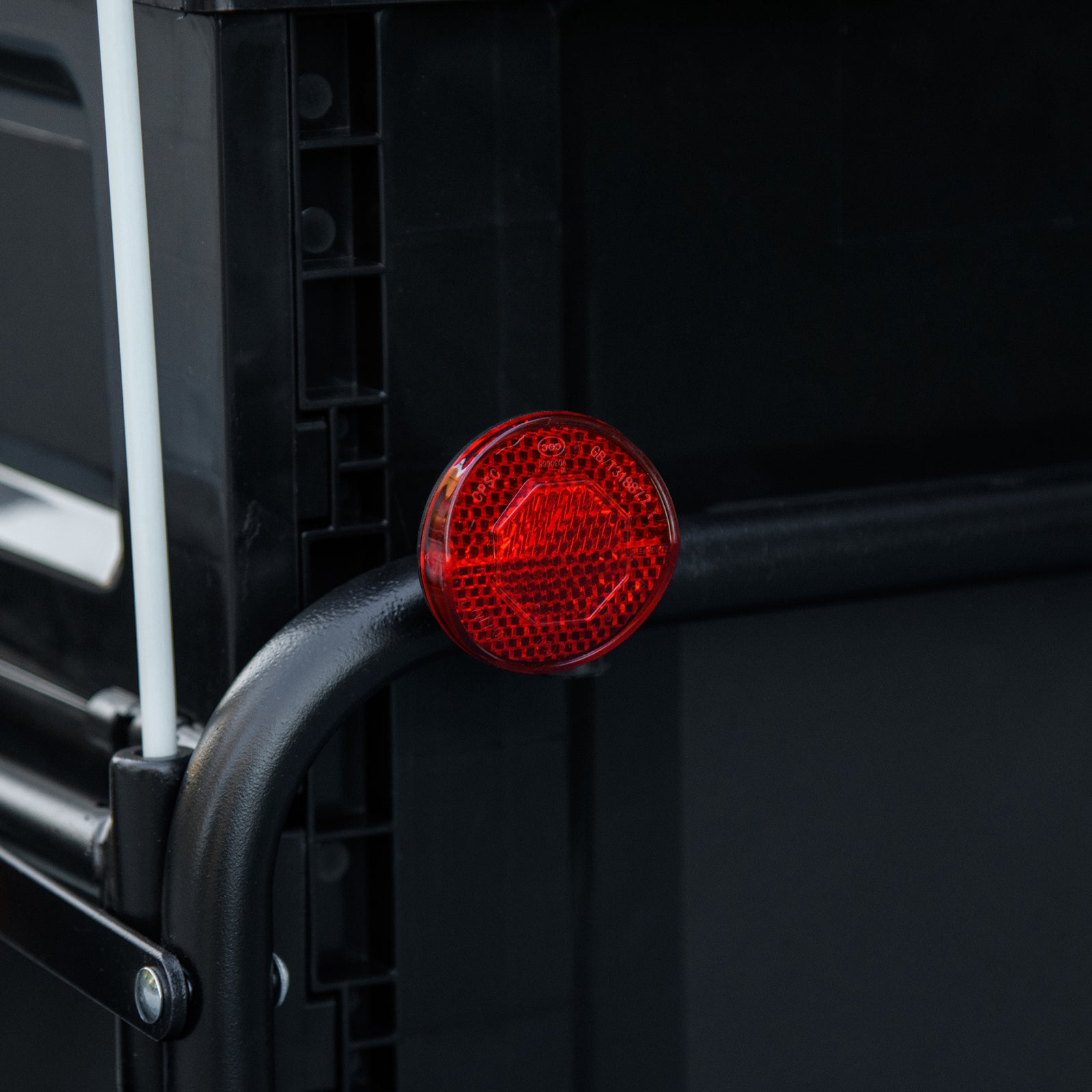 Bike Cargo Trailer With 65l Foldable Box | Black