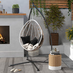 Hammock Chair Stand, Hanging Heavy Duty Metal Frame W/ Chain