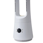 2-in-1 Bladeless Fan Heater and Cooler, Remote & APP Control, 8 Speeds, 3 Heat Settings, 90° Oscillation, Portable Air Cooler