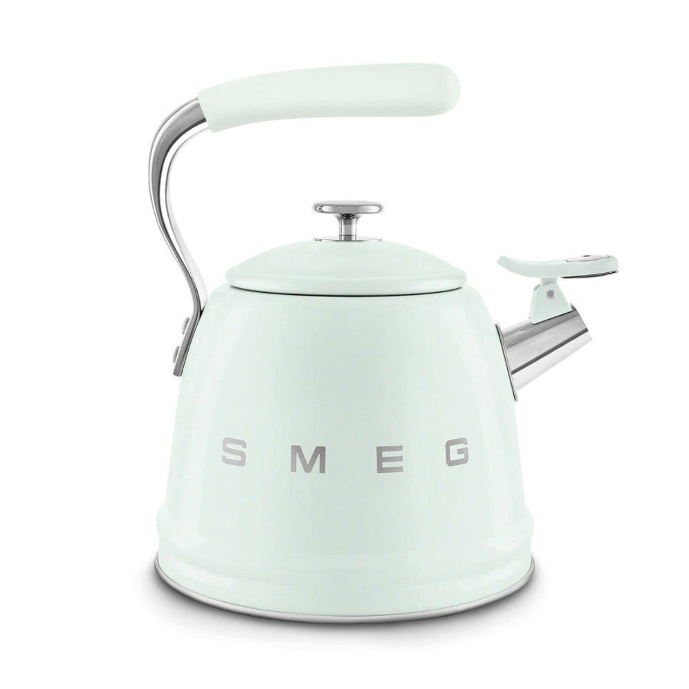 Wkf01 Retro Stovetop Whistling Kettle | Light Green