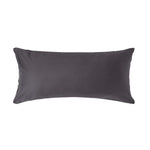 European Size Egyptian Cotton Pillowcase 1000 Tc | 40 x 80cm | Charcoal Grey