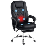 Massage Chair, Reclining Desk | Black