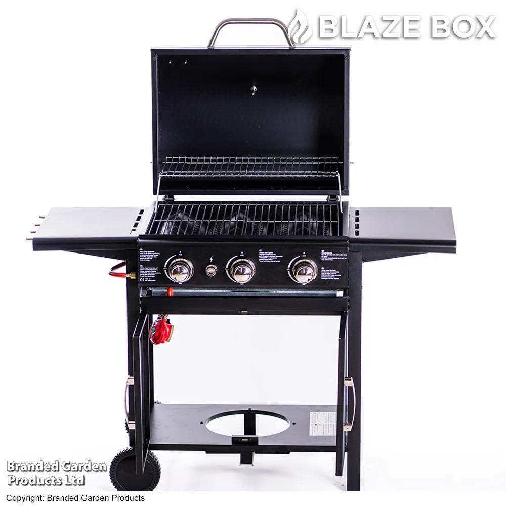 Blazebox 3 Burner Gas Bbq