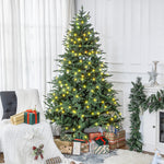 6/7ft Prelit Christmas Tree, Party Lights | 7ft | Green