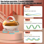 Electric Scalp Massager With 8 Interchangeable Heads, Ipx7 Waterproof, Type-c Rechargeable | Gold