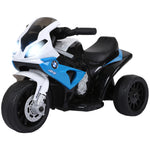 Electric Kids Ride On Motorcycle Bmw Liscensed W/ Headlights Music | Blue