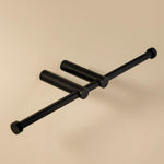 Double Paper Holder Without Cover Matt Black Logic