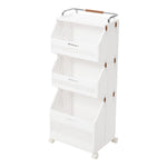 Rolling Laundry Hamper Cart | Large | White