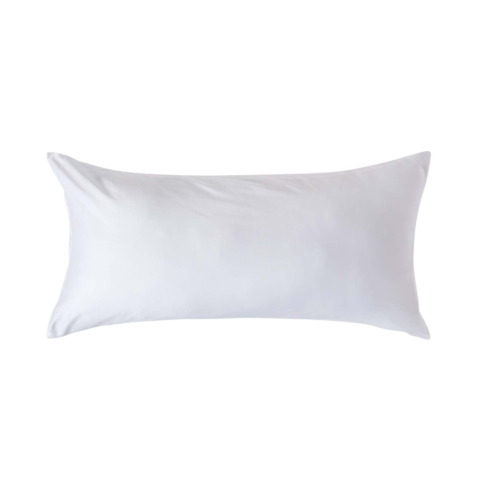 Organic Cotton European Size Pillowcase 400 Tc | 40 x 80cm | White